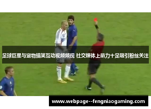 足球巨星与宠物搞笑互动视频频现 社交媒体上萌力十足吸引粉丝关注