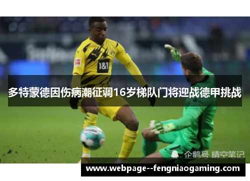 多特蒙德因伤病潮征调16岁梯队门将迎战德甲挑战